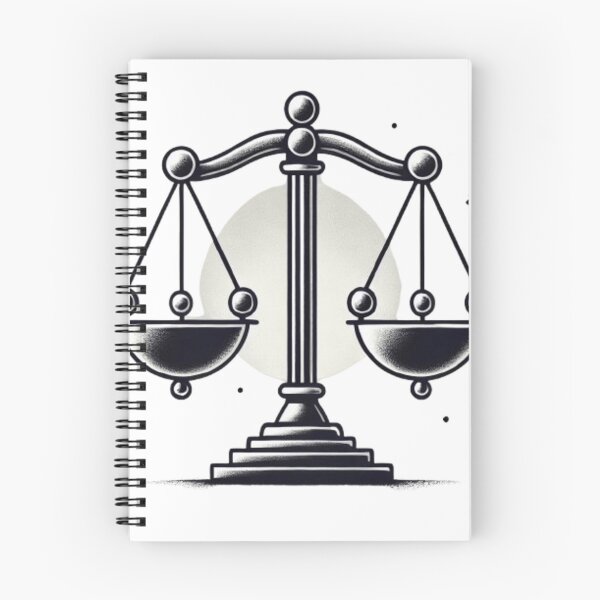Item preview, Scales of Justice Symbol – Balance and Fairness Design designed and sold by ArtQueen777.