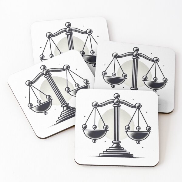 Item preview, Scales of Justice Symbol – Balance and Fairness Design designed and sold by ArtQueen777.