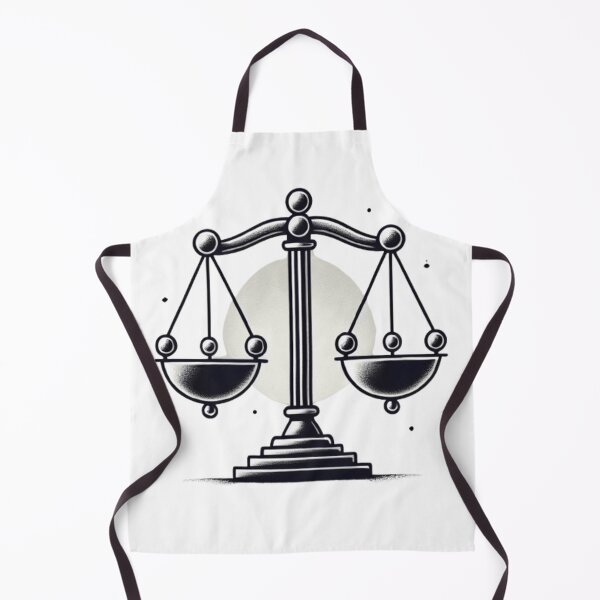 Item preview, Scales of Justice Symbol – Balance and Fairness Design designed and sold by ArtQueen777.