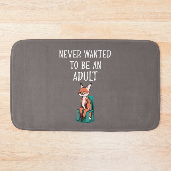Item preview, Sad looking cat stating it never wanted adulthood designed and sold by Boggy62.
