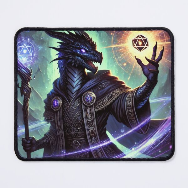 Item preview, Black Dragonborn Warlock designed and sold by Johnny MeatShield.