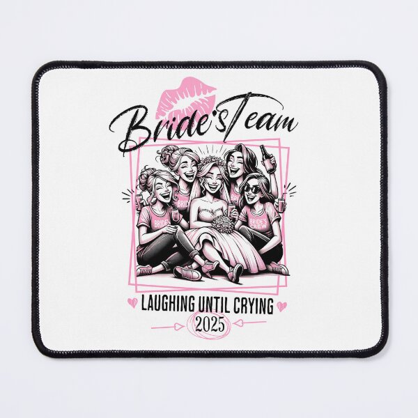 Item preview, Team Bride for Bridal Party Bridesmaid Wedding Tee Design designed and sold by DAMOTAmagazine.