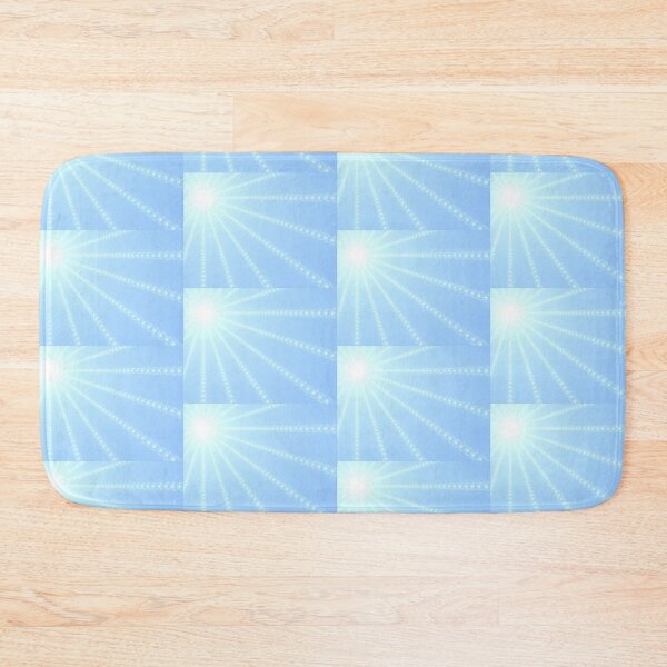 Item preview, Blue Sky Sunshine Abstract Fractal  designed and sold by pinkal.