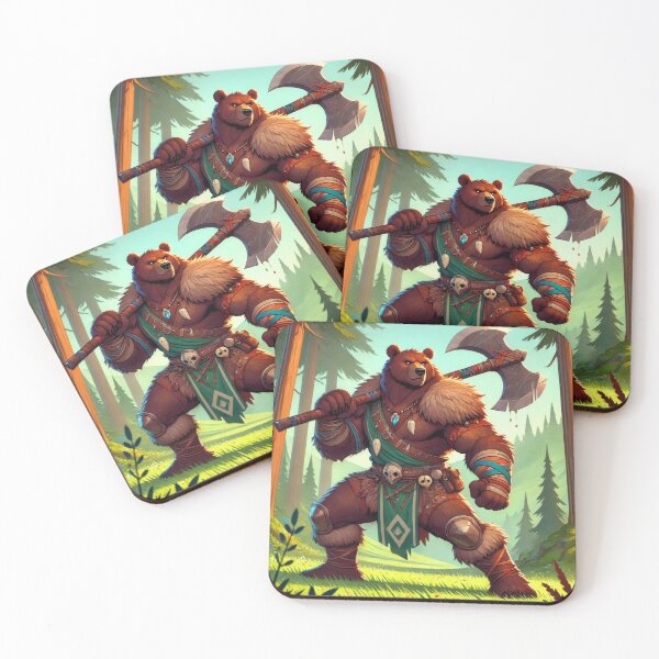 Item preview, Bearfolk Barbarian designed and sold by Johnny MeatShield.