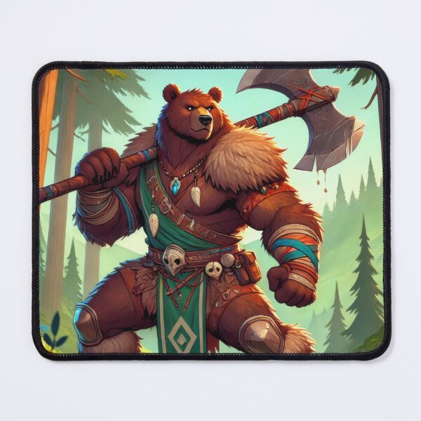 Item preview, Bearfolk Barbarian designed and sold by Johnny MeatShield.