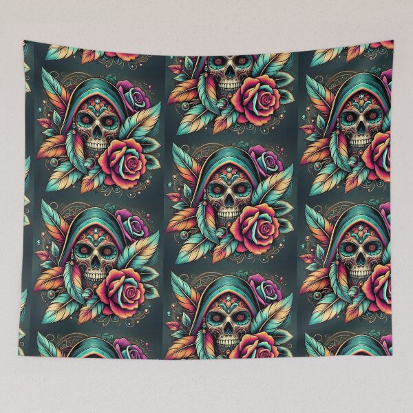Item preview, Abstract Skull Art Design designed and sold by DesignHub.