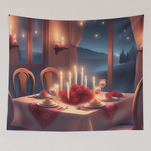 Item preview, Romantic valentine's day dinner designed and sold by Purr95.