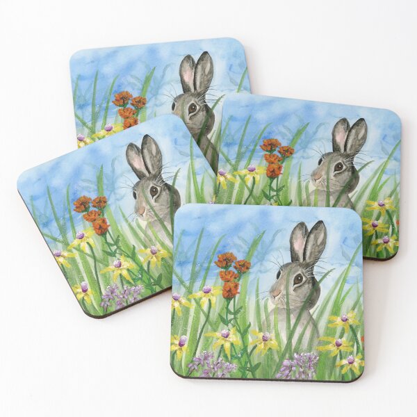 Item preview, Bunny In The Flowers designed and sold by 1Lbrody1.