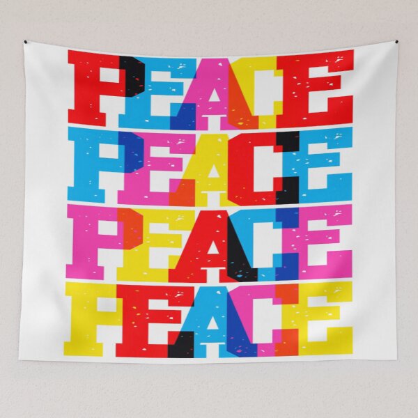 Item preview, Bold Pop Art Peace Design designed and sold by gleefulme.