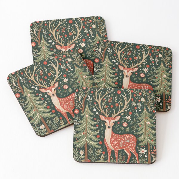 Item preview, Festive Forest Deer designed and sold by Lizetteh.