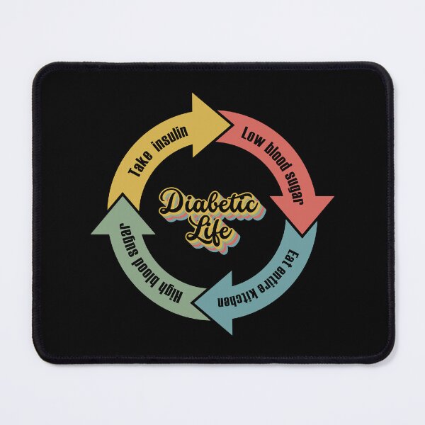 Item preview, Funny Diabetic Life Circle T1D Awareness designed and sold by TKsTees.