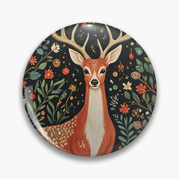 Item preview, Holiday Deer in Winter Wonderland designed and sold by Lizetteh.
