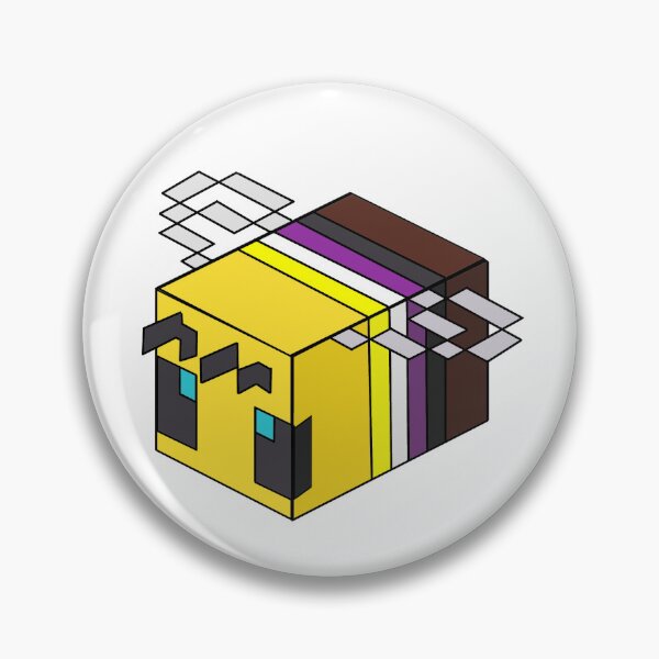 Artikelvorschau, Bee Minecraft Nicht-binär entworfen und verkauft von Kyospherarts.
