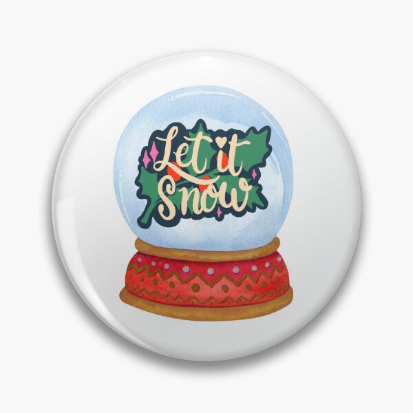 Artikelvorschau, LET IT SNOW Schneekugel für Weihnachten entworfen und verkauft von LeStudioSHB.