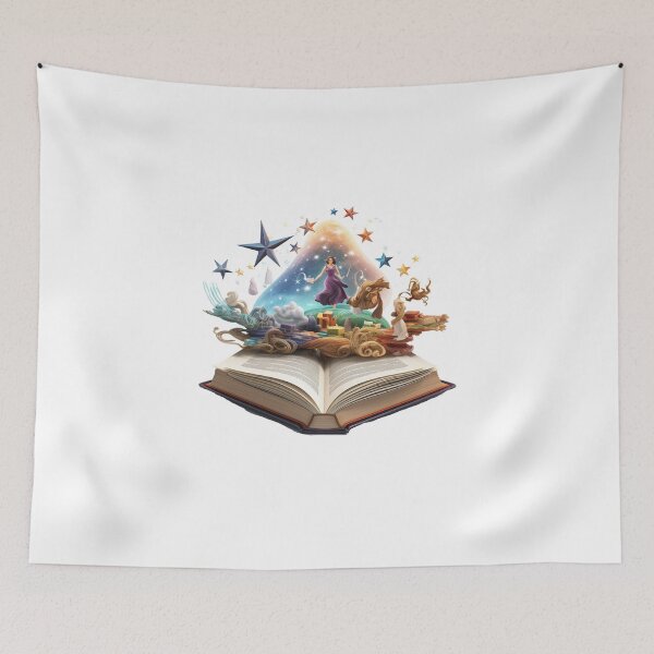 Item preview, Fairytale Books and Mystical Illustrations designed and sold by CleanDecor.