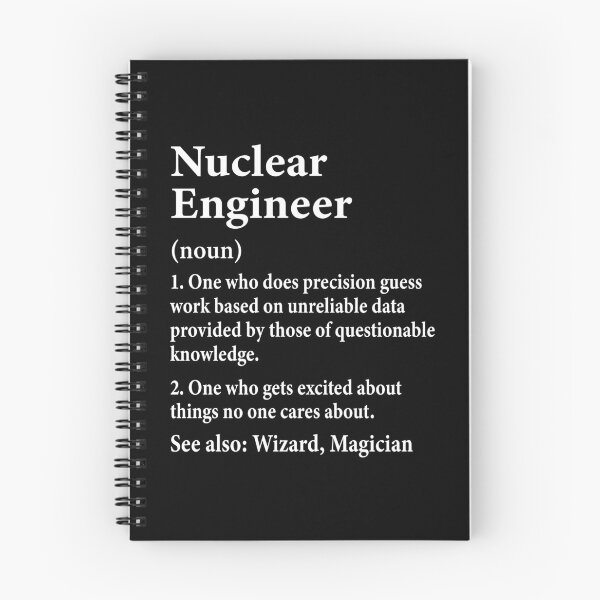 Item preview, Nuclear Engineer Definition Funny Engineering Student Saying designed and sold by Rahjihan.