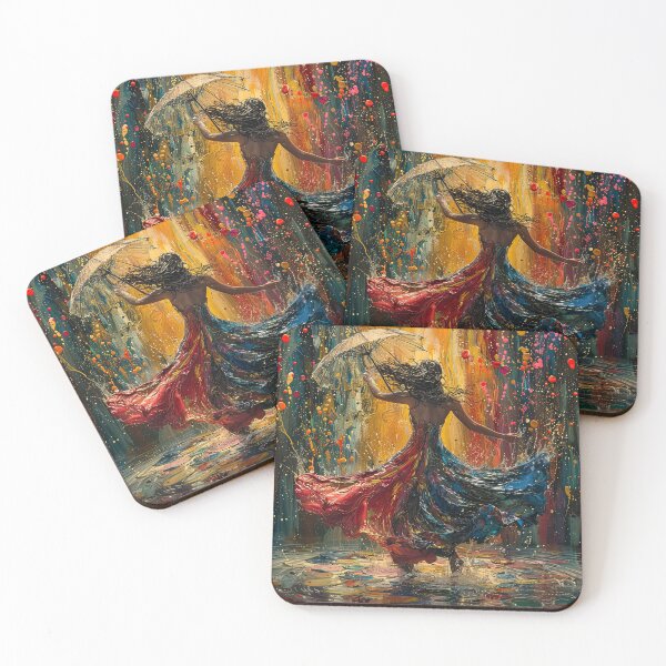 Item preview, Dancing in the Rain - Colorful Celebration of Life designed and sold by BeautyPulse.