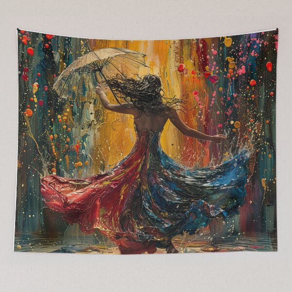 Item preview, Dancing in the Rain - Colorful Celebration of Life designed and sold by BeautyPulse.