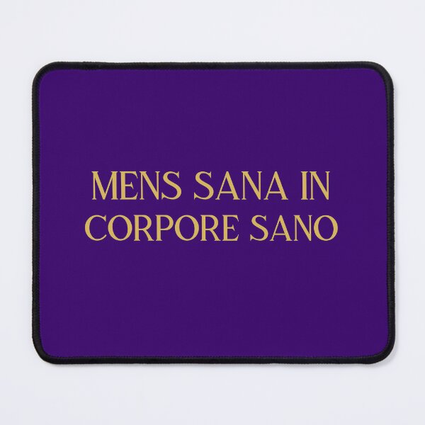 Item preview, Mens Sana in Corpore Sano Gold designed and sold by VRedBaller.