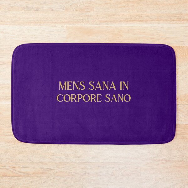 Item preview, Mens Sana in Corpore Sano Gold designed and sold by VRedBaller.