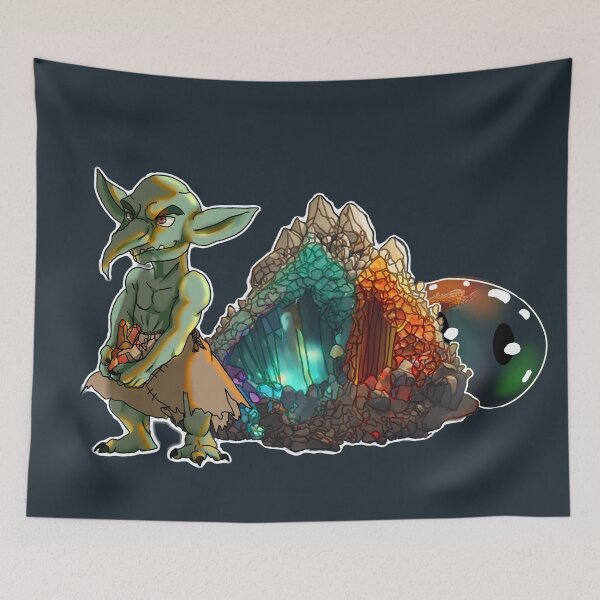 Item preview, Crystals and goblins  designed and sold by Shadowsantos.