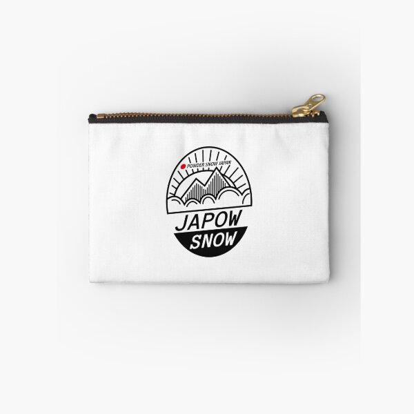 Item preview, Powder Snow Japan Japow 01 Black | Snowboard Snowboarding Decal | Hokkaido Niseko Nagano Hakuba designed and sold by PawaPotto.