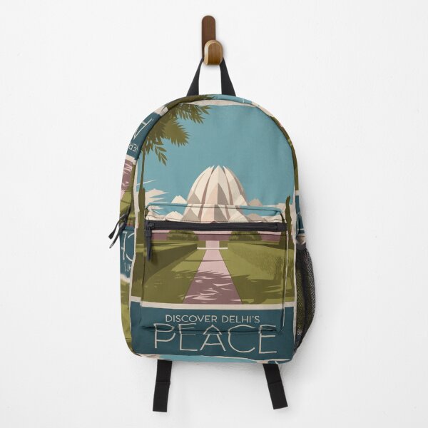 Item preview, Delhi Vintage Travel Poster designed and sold by TravelerRat.