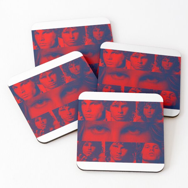 Item preview, Red Jim Morrison Collage | The Doors | TheAmericanPoet designed and sold by TheAmericanPoet.