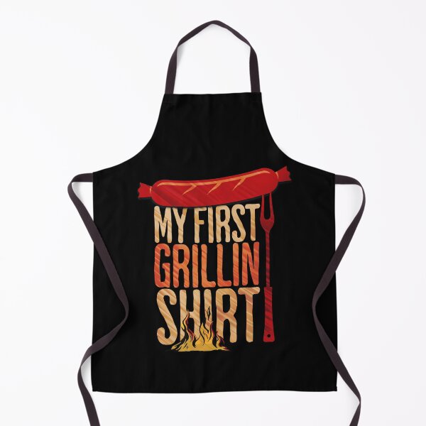 Item preview, Grill Master Barbecue BBQ Smoker Grillin Dad Grandpa First Tee designed and sold by DAMOTAmagazine.