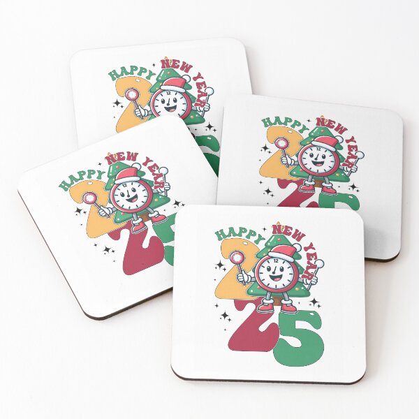 Item preview, Happy New Year 2025 Festive Christmas santa designed and sold by Imaginarium Design.