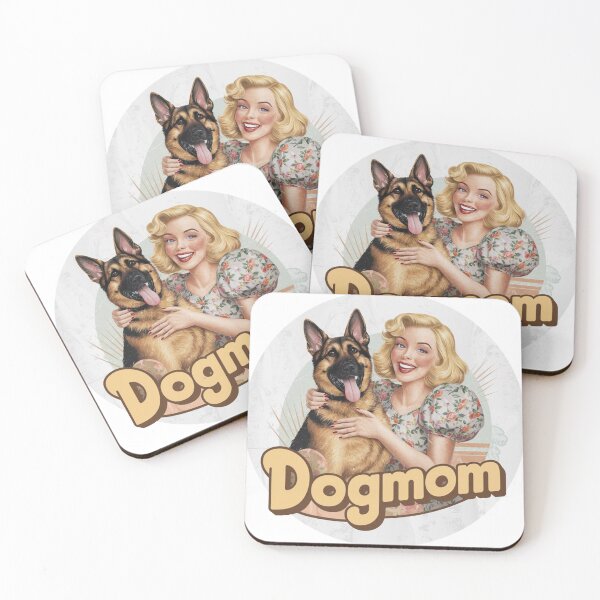 Item preview, Vintage Dog Mom German Shepherd Graphic designed and sold by OliviiaBee.