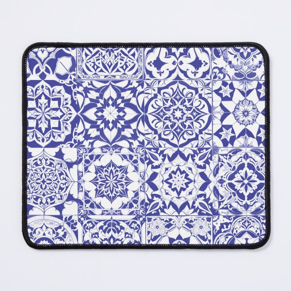 Item preview, Blue Moroccan Tile Pattern designed and sold by inspirationzgal.
