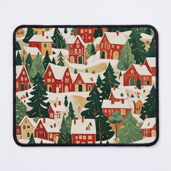 Item preview, Holiday Village in Abstract designed and sold by Lizetteh.