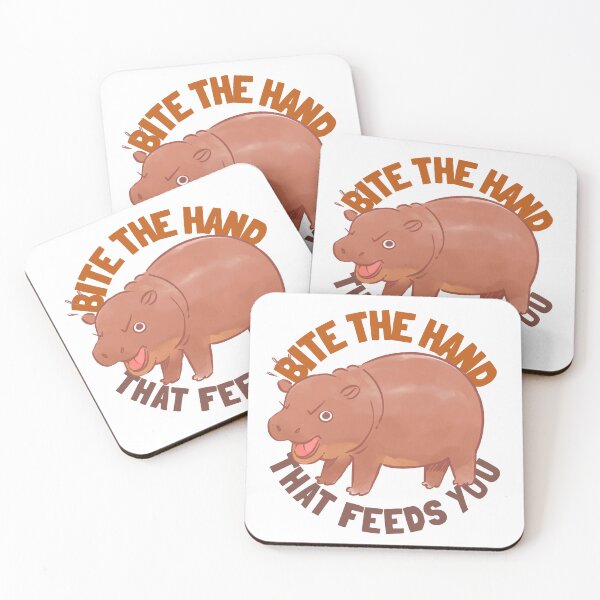 Item preview, Moo Deng Bite The Hand That Feeds You designed and sold by PalaceArt.