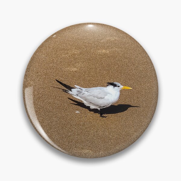 Item preview, Royal Tern Bird on Golden Sand designed and sold by EstelleCress.