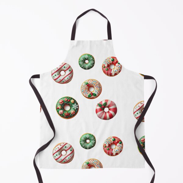 Item preview, CHRISTMAS HOLIDAY AESTHETIC GLAZED DONUTS STICKER SET #5 designed and sold by Arts4U.