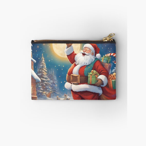 Item preview, Santa Claus delivering his presents designed and sold by Lilou13Magasin.