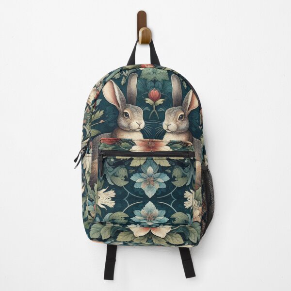 Item preview, Floral Bunny Art Inspired by Persian Rugs designed and sold by Yas_oma.