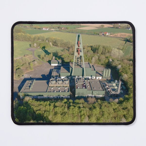 Item preview, Aerial photograph of the Lerche shaft designed and sold by kohlenjunge.
