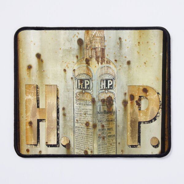 Item preview, Gartons HP Sauce vintage sign weathered designed and sold by AdamsGrandad.