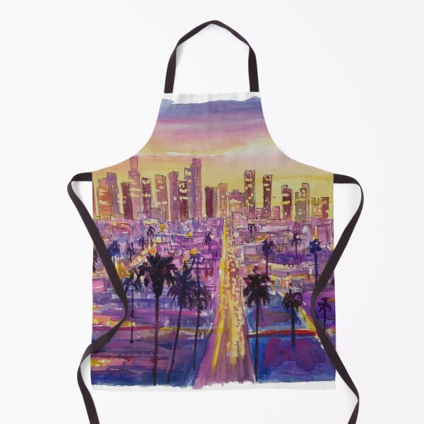 Item preview, Driving LA to Glowing Downtown Los Angeles Skyline designed and sold by artshop77.