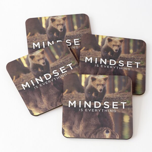 Item preview, Bear Mindset - Gym, Hustle, Success, Motivational designed and sold by chantastical.