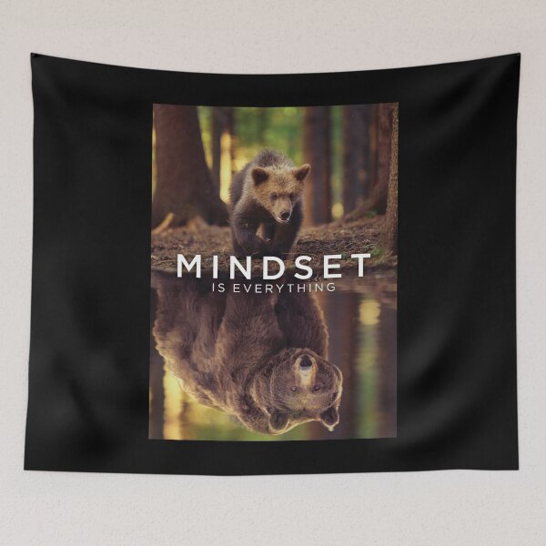 Item preview, Bear Mindset - Gym, Hustle, Success, Motivational designed and sold by chantastical.