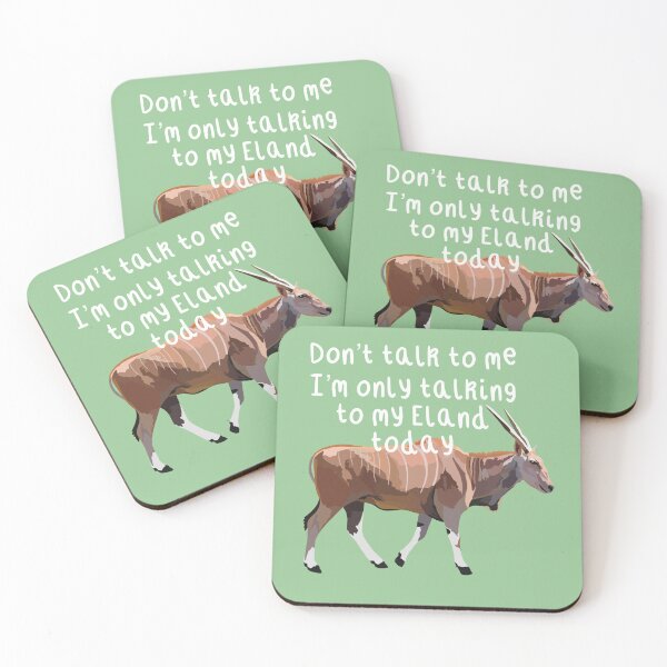 Item preview, E is for Eland ,Common Eland: The Majestic Antelope of African Savannas designed and sold by PrettylittlepastelUk.