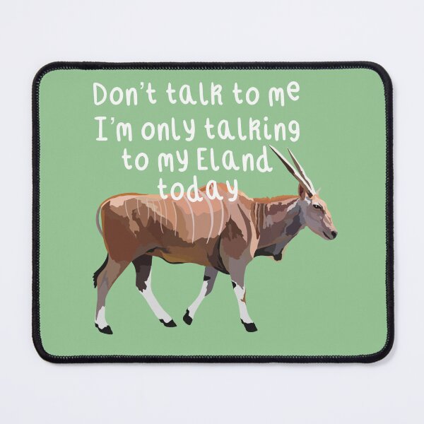 Item preview, E is for Eland ,Common Eland: The Majestic Antelope of African Savannas designed and sold by PrettylittlepastelUk.