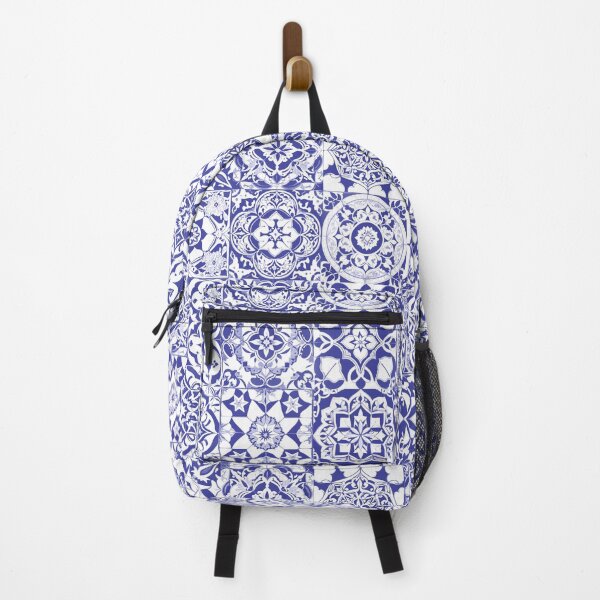 Item preview, Blue Moroccan Tile Pattern designed and sold by inspirationzgal.