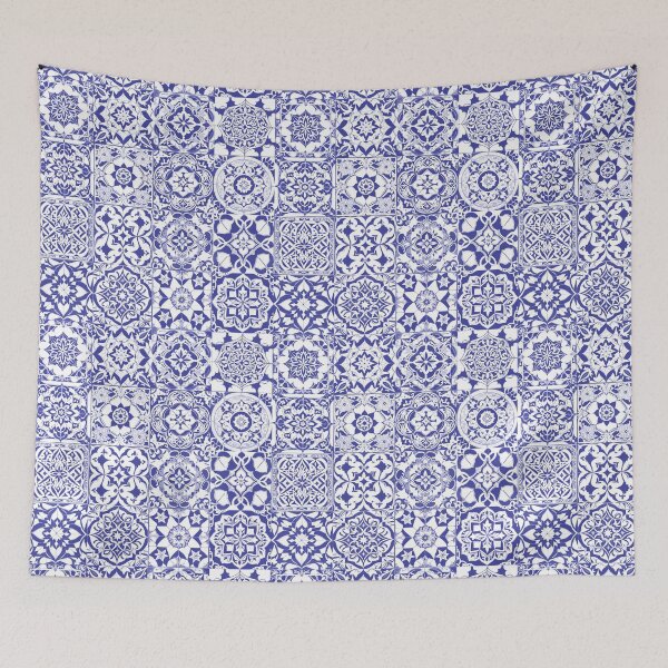 Item preview, Blue Moroccan Tile Pattern designed and sold by inspirationzgal.