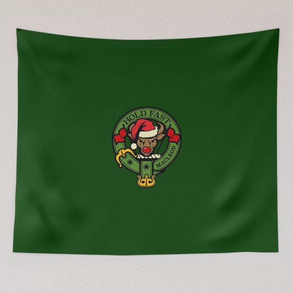 Item preview, Holiday MacLeod Clan Crest - Hold Fast designed and sold by Jodify.