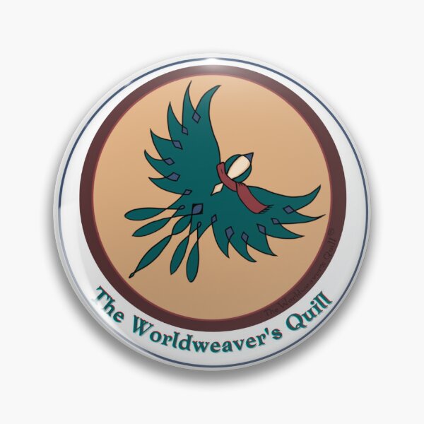 Item preview, The Worldweaver's Quill Logo designed and sold by GwendolynQuill.