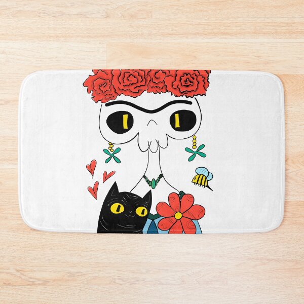 Item preview, Frida Kahlo Skull designed and sold by Angela Demi.